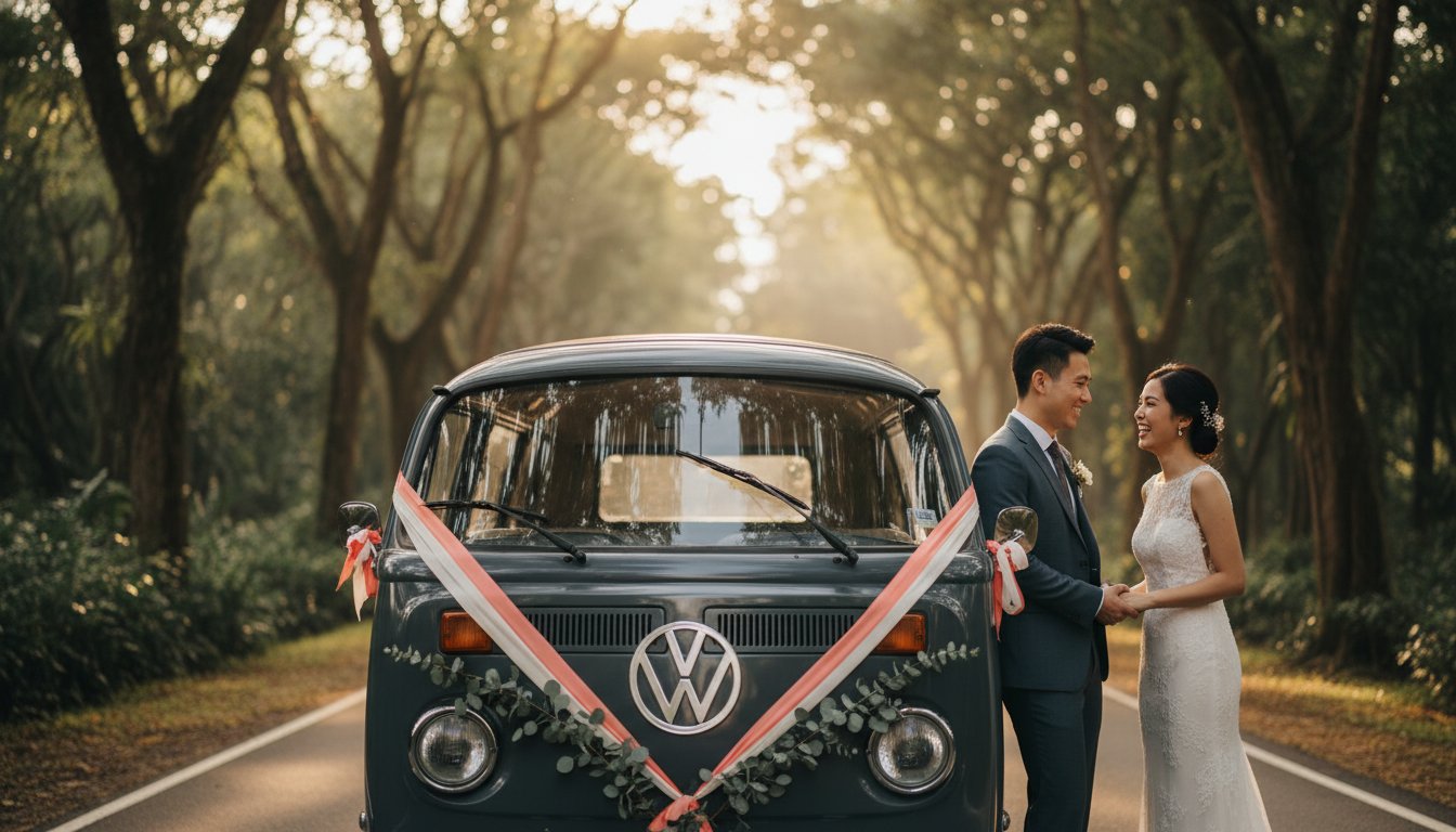 Sophisticated Wedding Car Ribbon Decoration: Trends and Styling Guides for the Modern Couple