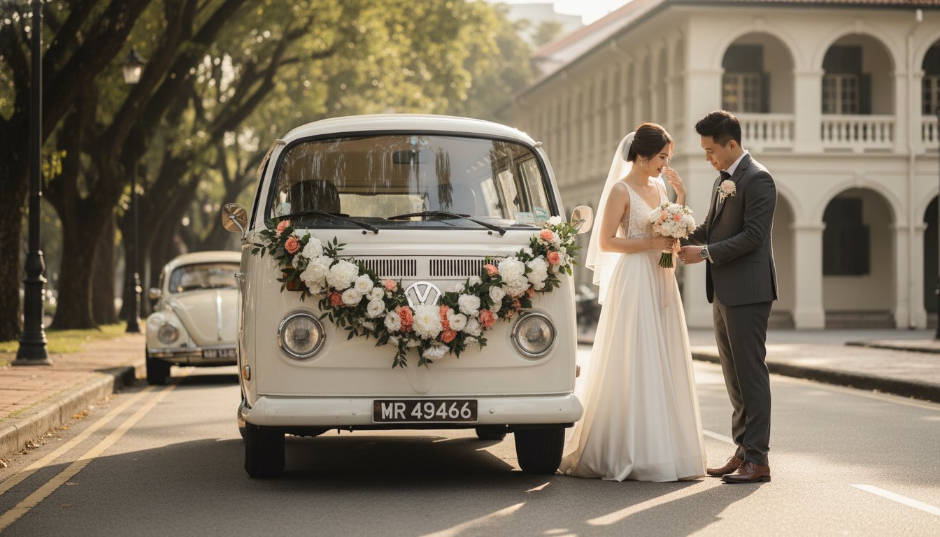 Curating the Perfect Wedding Car Fleet in Singapore for Your Celebration