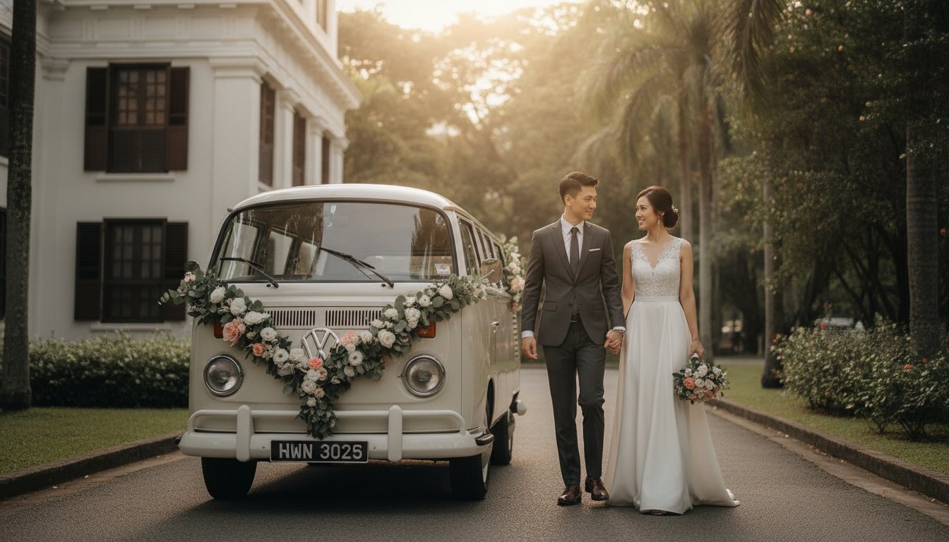 How to Organise Luxury Transport for Your Solemnisation in Singapore