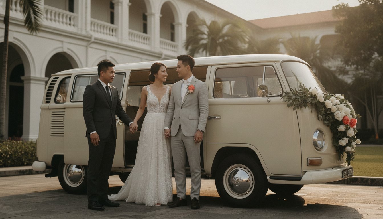 Elevating Your Celebration with a Luxury Wedding Chauffeur in Singapore