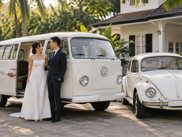 Kombi Bus or Beetle: Your Vintage Wedding Car in Singapore