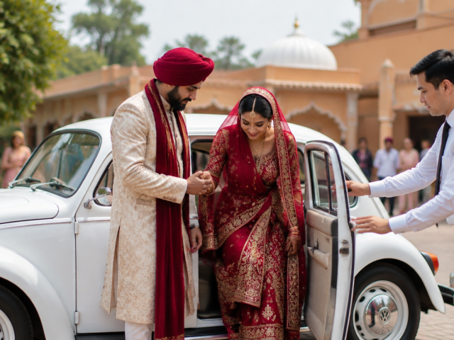 Wedding Car Logistics for a Singapore Sikh Wedding