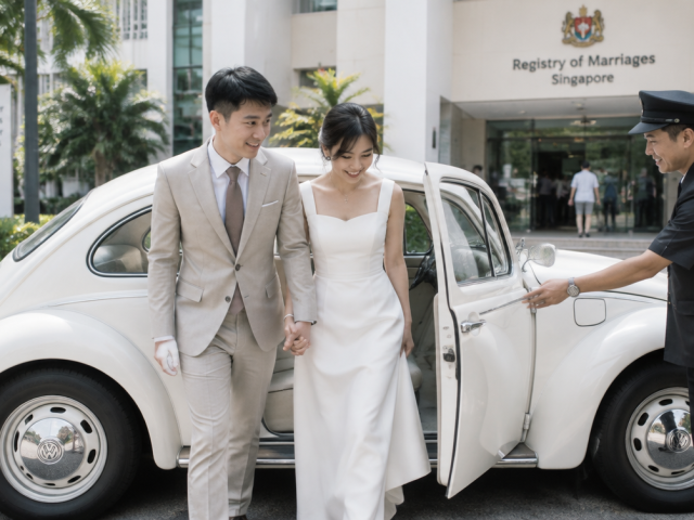 Wedding Car Logistics for Your ROM Solemnisation Day