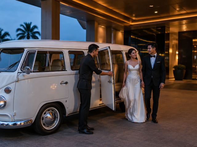 Wedding Car Timing for Your Singapore Evening Banquet